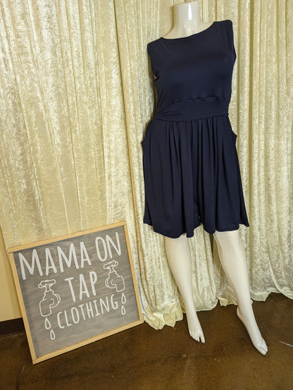 Made to Order - Solid Romper with Pockets – Mama On Tap